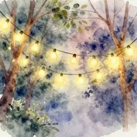 עיצוב בשרשראות תאורה