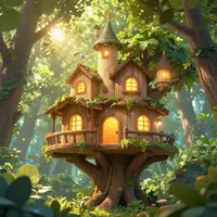 Whimsical Treehouse