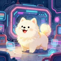 サイバーパンクな犬