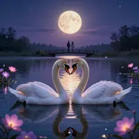 Romantic Nature Scene