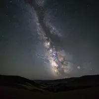 Landskap Langit Berbintang