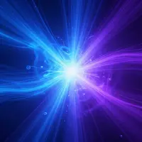 Blu e Viola Vibrante