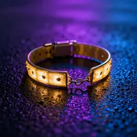 ปลอกคอทองคำที่แตกหัก