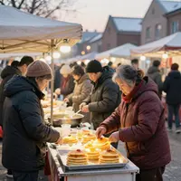 Adegan Pasar Musim Dingin