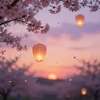 مساء أزهار الكرز