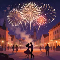 Праздничный фейерверк