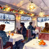 Şenlikli Tren Yolculuğu