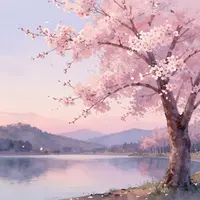 آرامش شکوفه‌های گیلاس