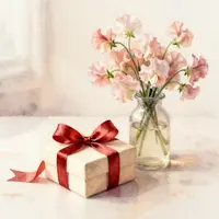 Chocolates Sweet Peas