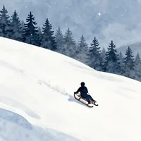 स्लेजिंग का आनंद