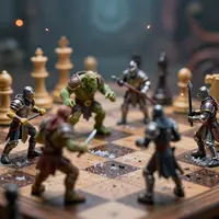 Batalla de Ajedrez Fantástico