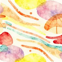 ألوان شاطئ الصيف