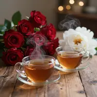 रोमांटिक चाय का समय