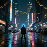 فیگورهای تنها سایبرپانک