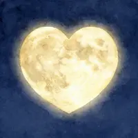 فن القمر الرومانسي