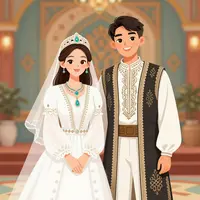 カザフスタンの結婚式