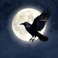 Ворон в полнолуние