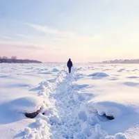 जनवरी की बर्फ