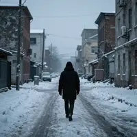 پیاده‌روی زمستانی انفرادی