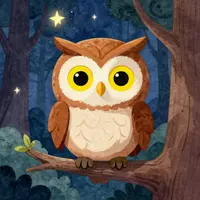 Милая лесная сова