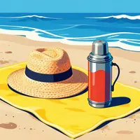 बीच के लिए ज़रूरी सामान