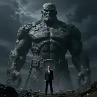 Человек против Титана