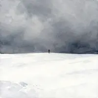 Pusté zimní scenerie