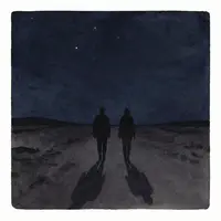 Night Walk Silhouettes