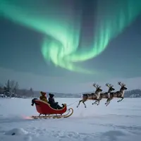 Magická Jízda na Saních