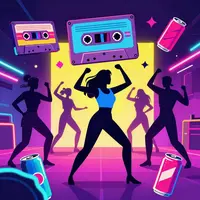 Ретро танцевальная вечеринка