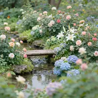 Садовые пейзажи