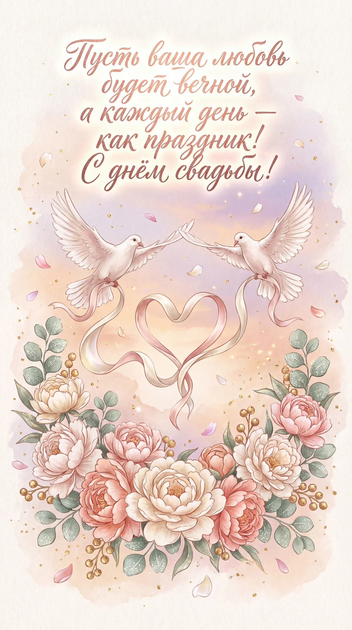 свадьба друзей