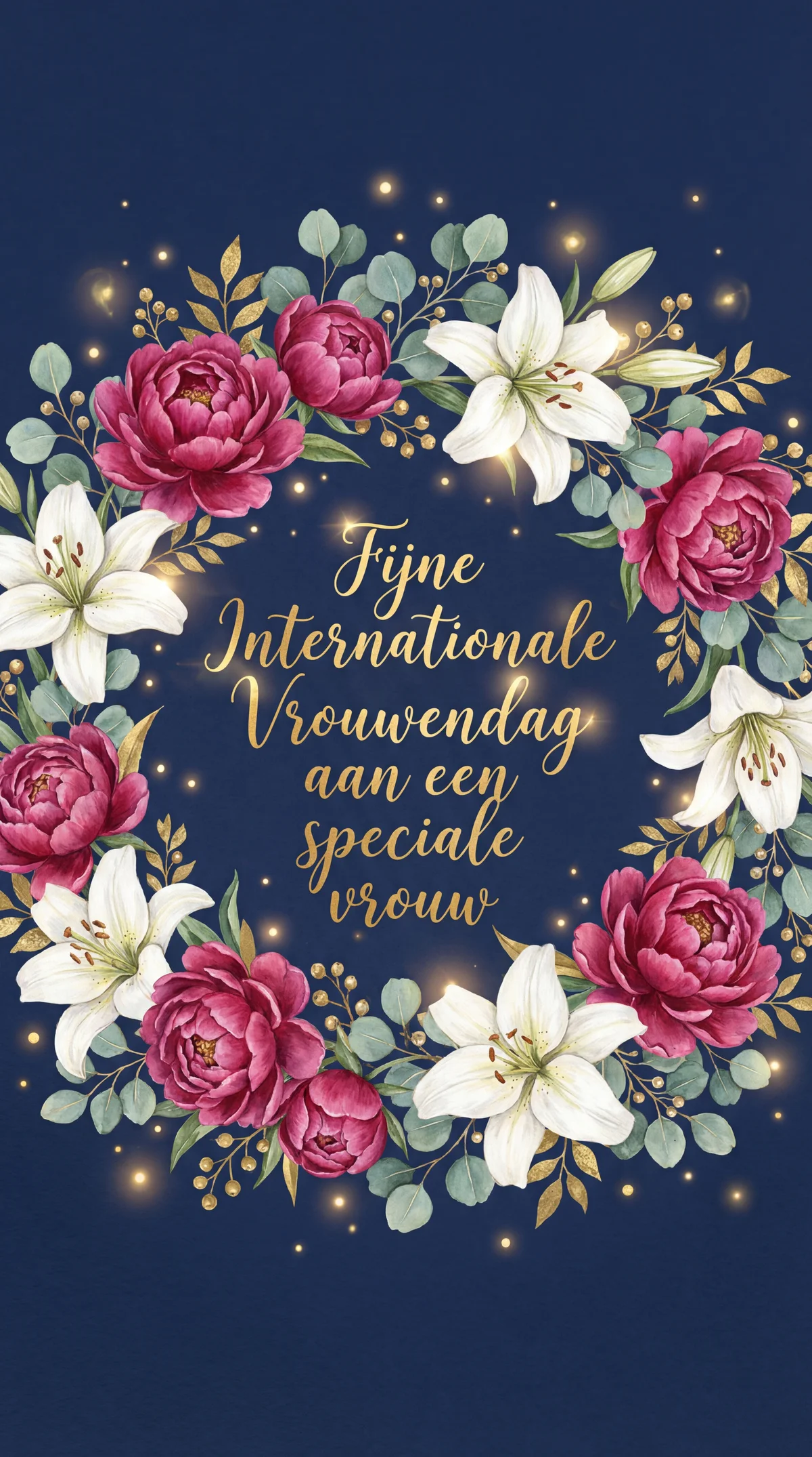 Tekst voor kaartje: Fijne Internationale Vrouwendag aan een ...