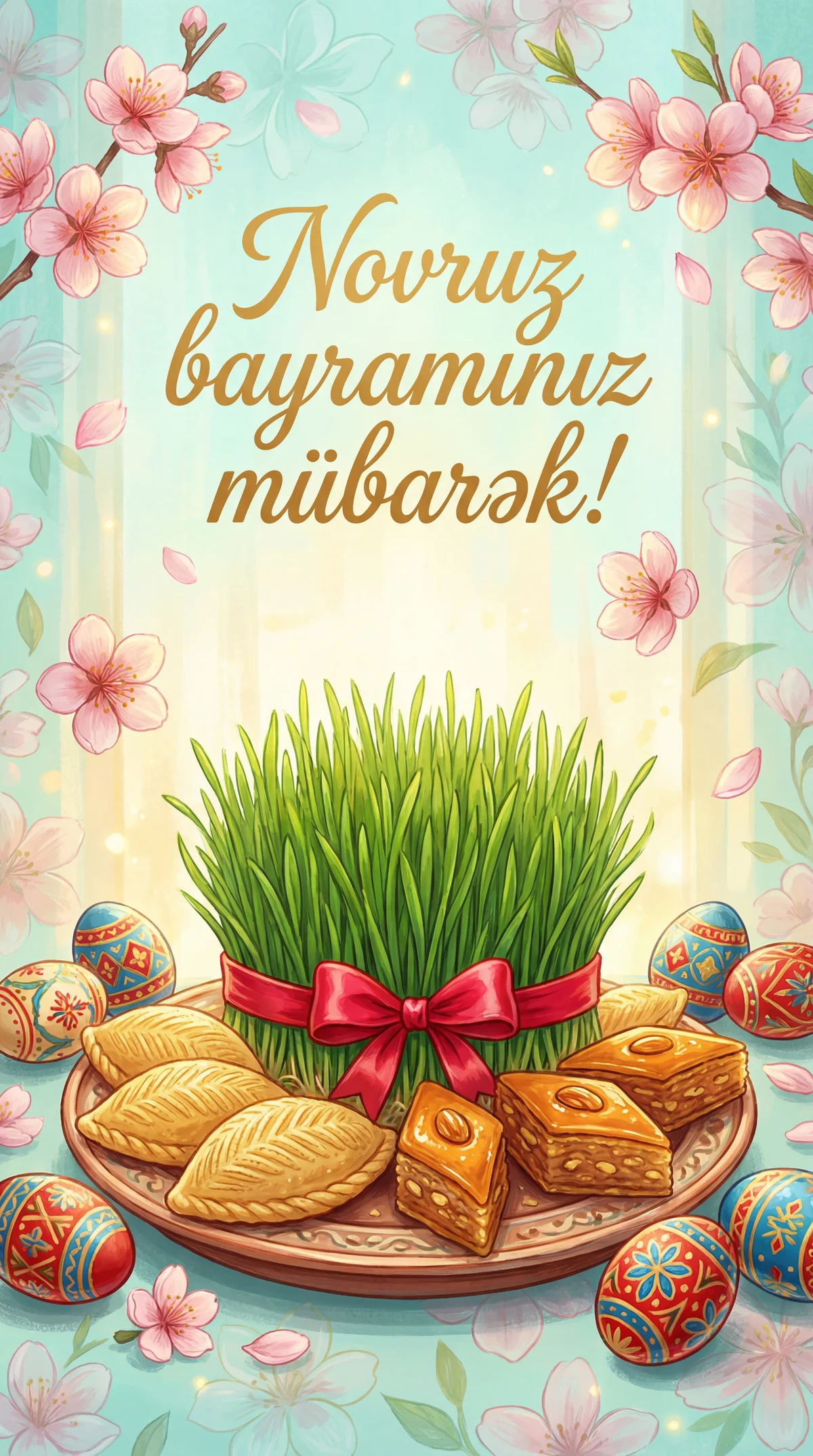 Novruz bayramı münasibətilə təbrik mətni