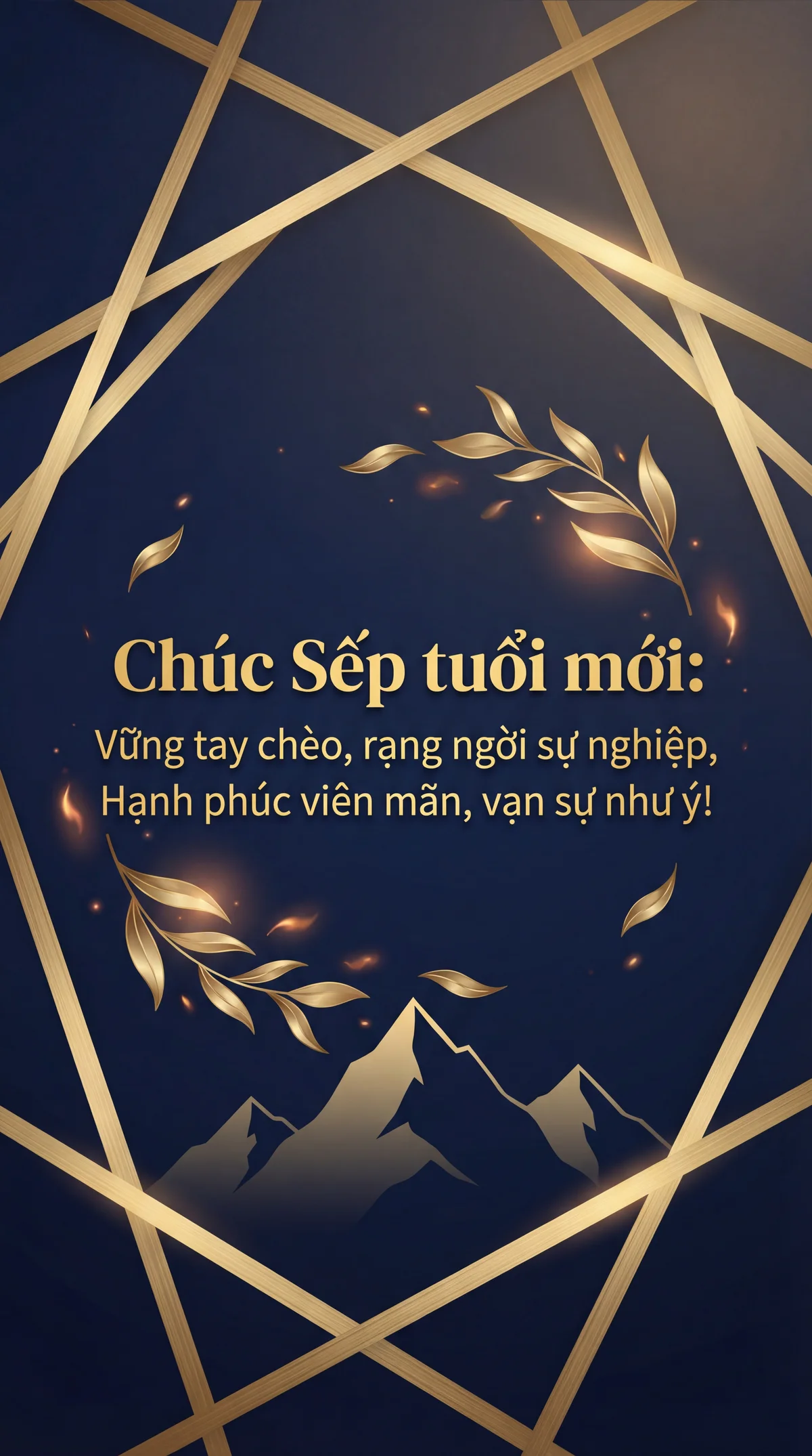 Lời chúc mừng sinh nhật cho sếp
