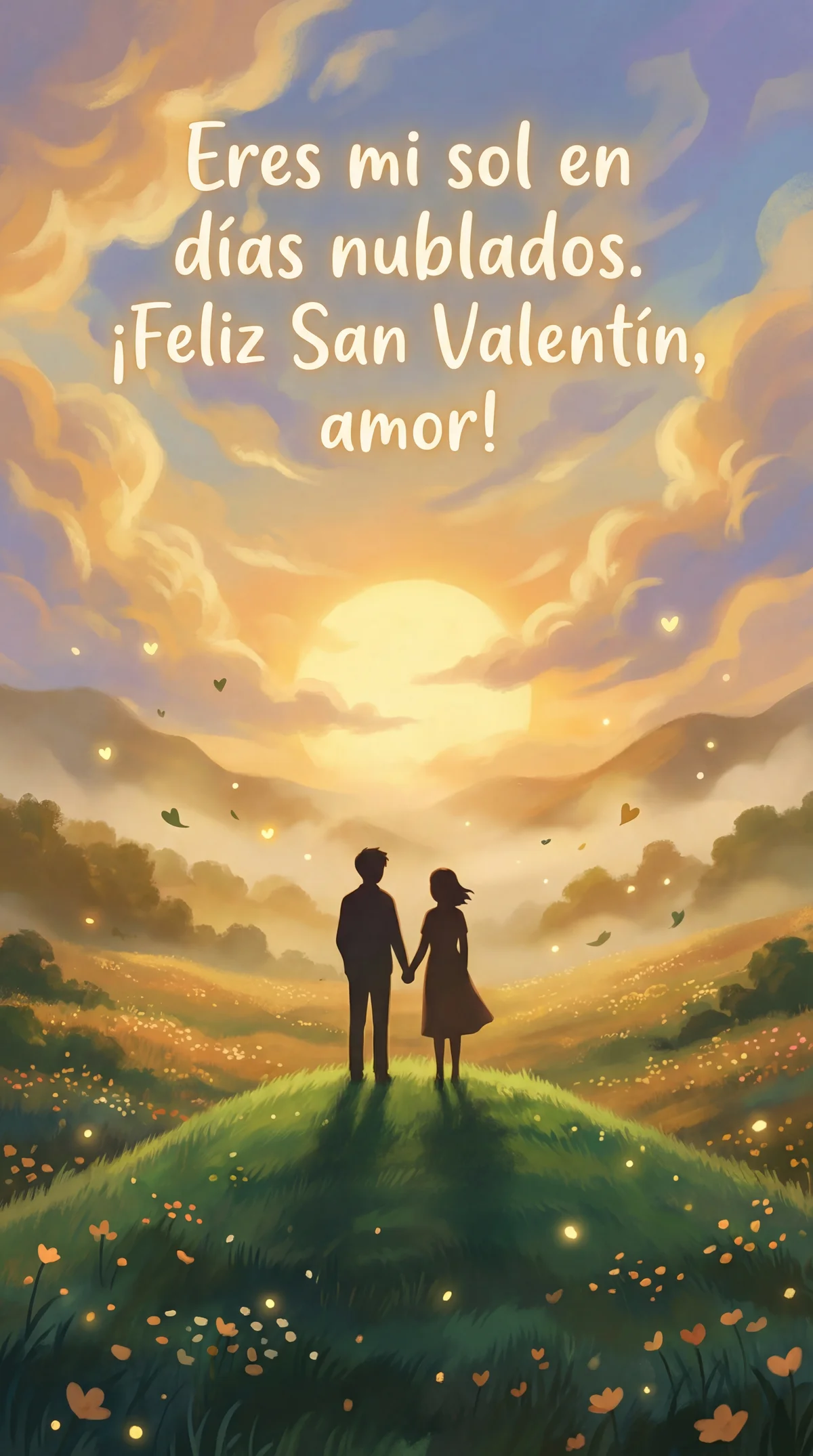 Tarjeta de San Valentín para mi pareja