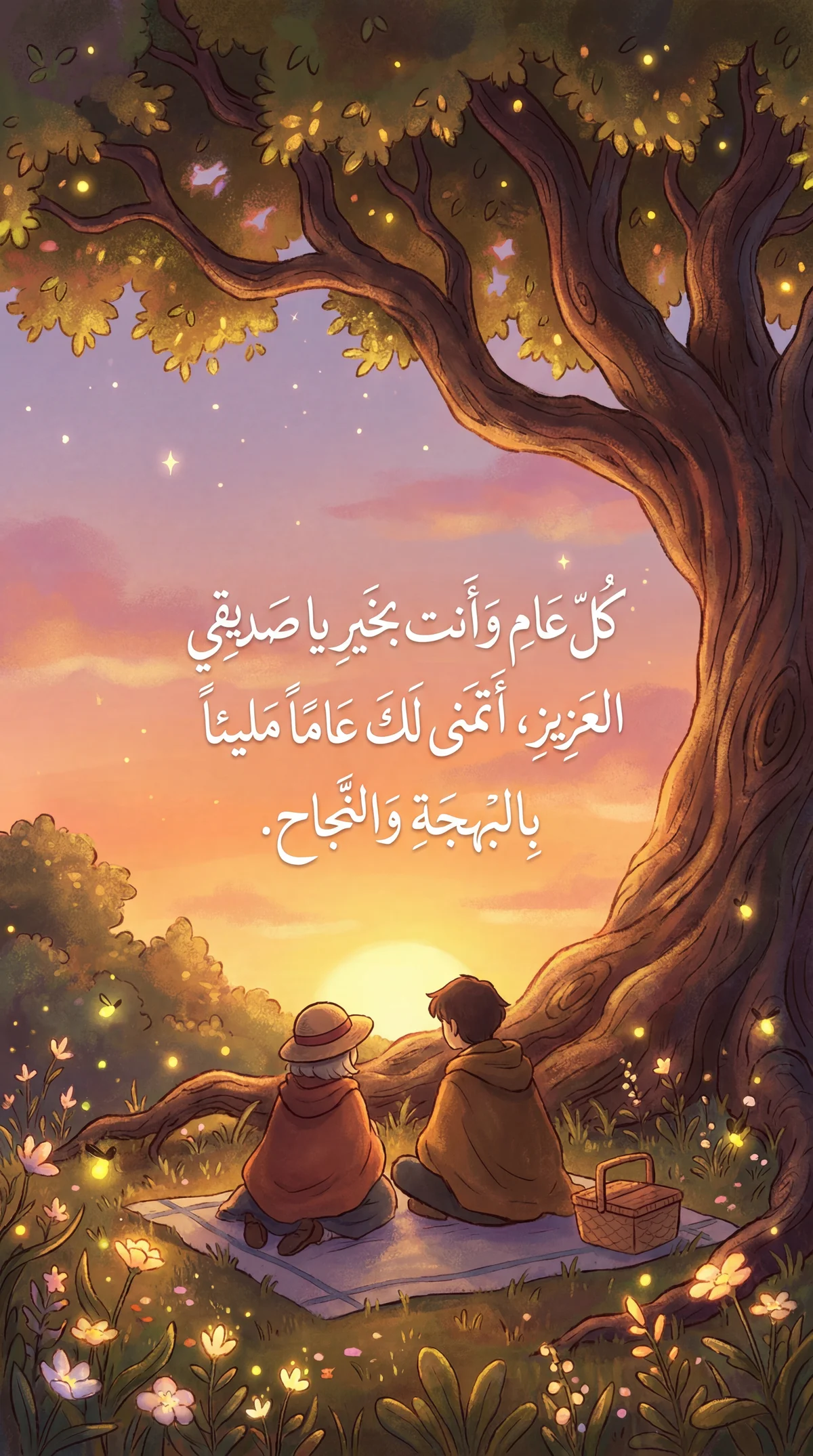 تهنئة عيد ميلاد سعيد لصديقي