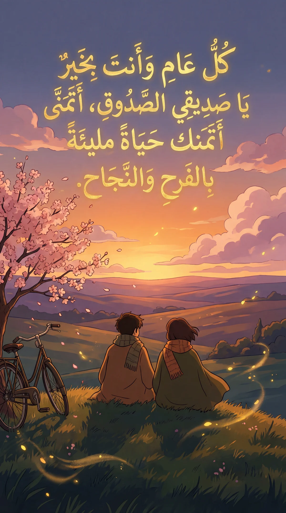 تهنئة عيد ميلاد سعيد لصديق مقرب