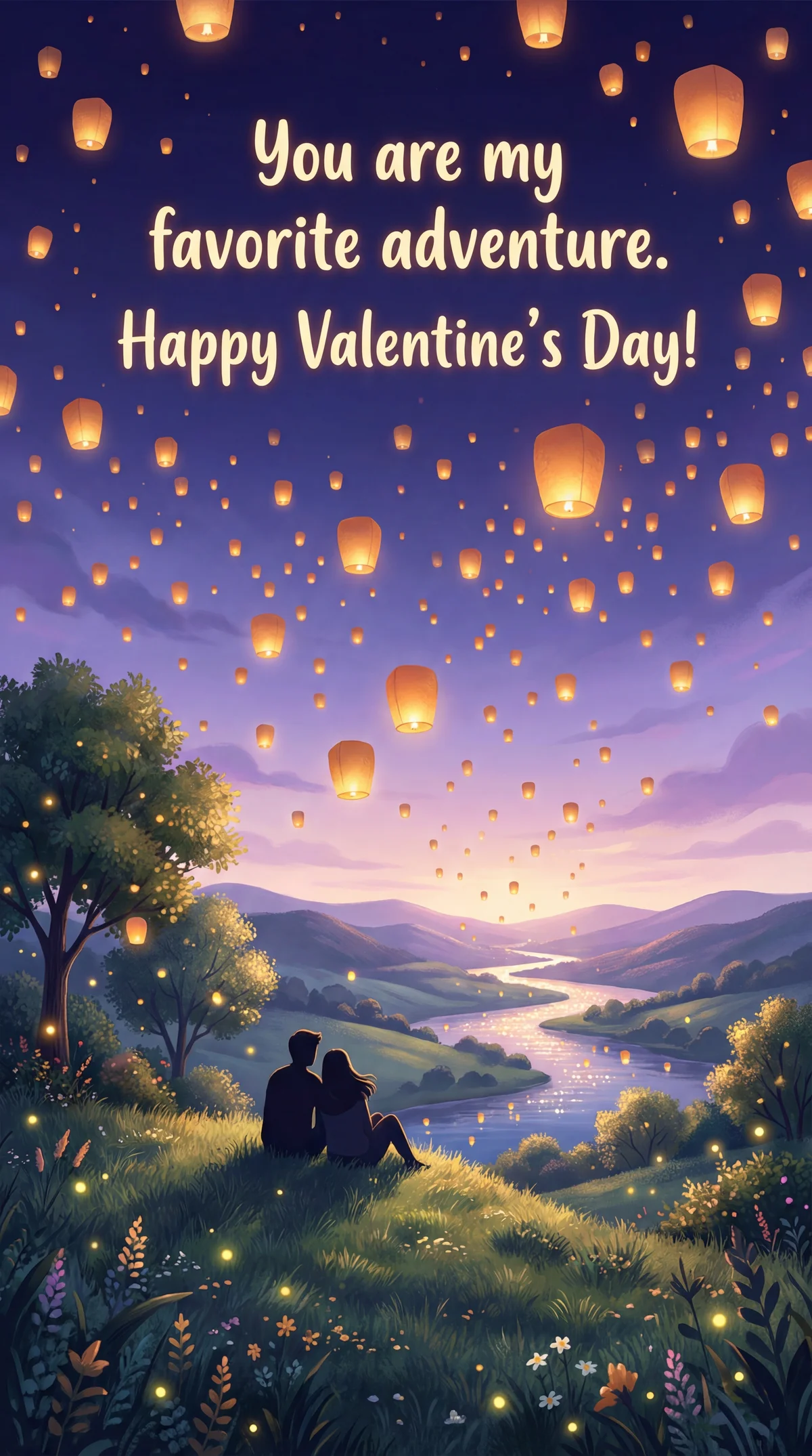 Valentine's Day message for a loved one