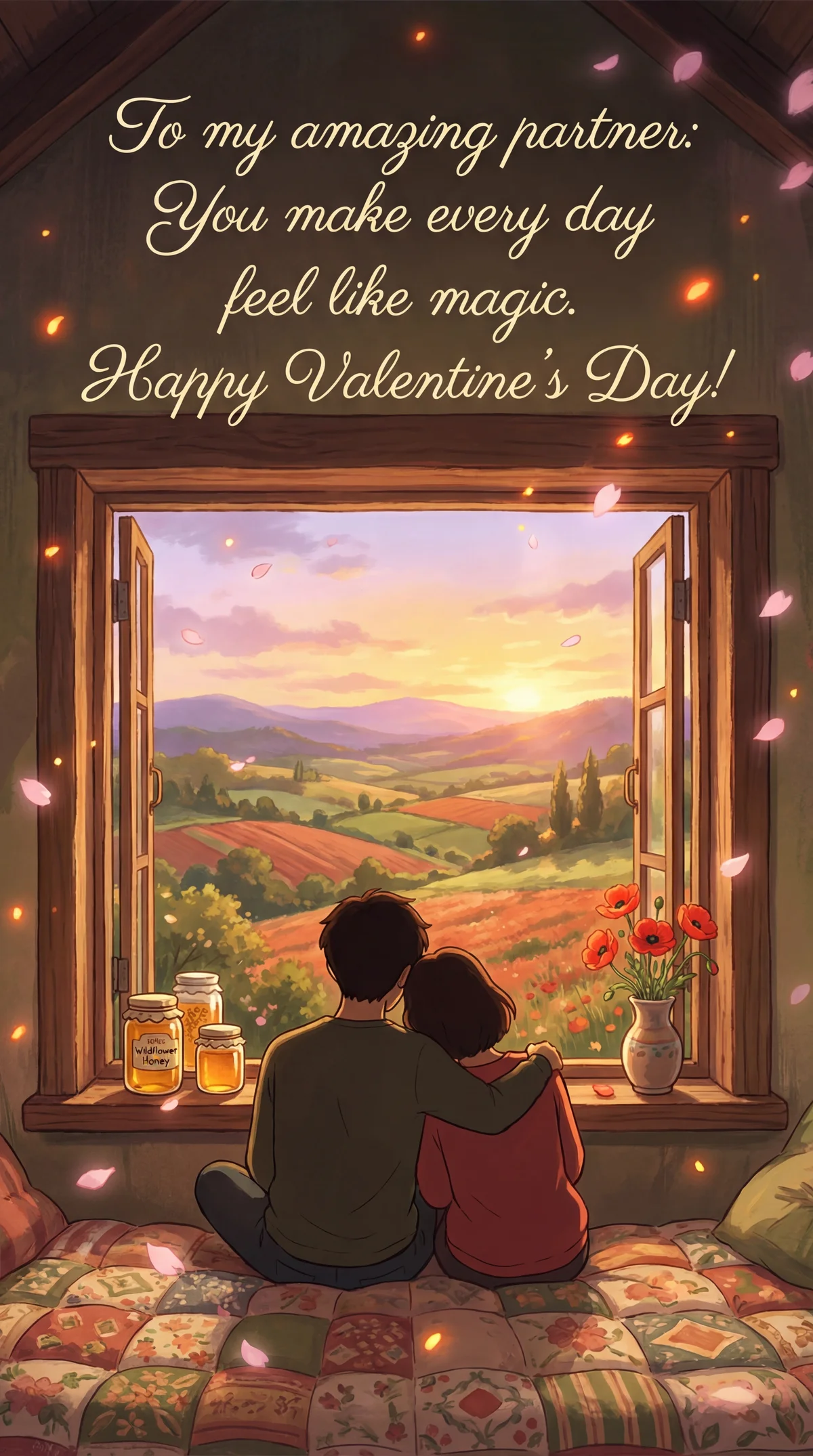 Valentine's Day wishes for my amazing partner
