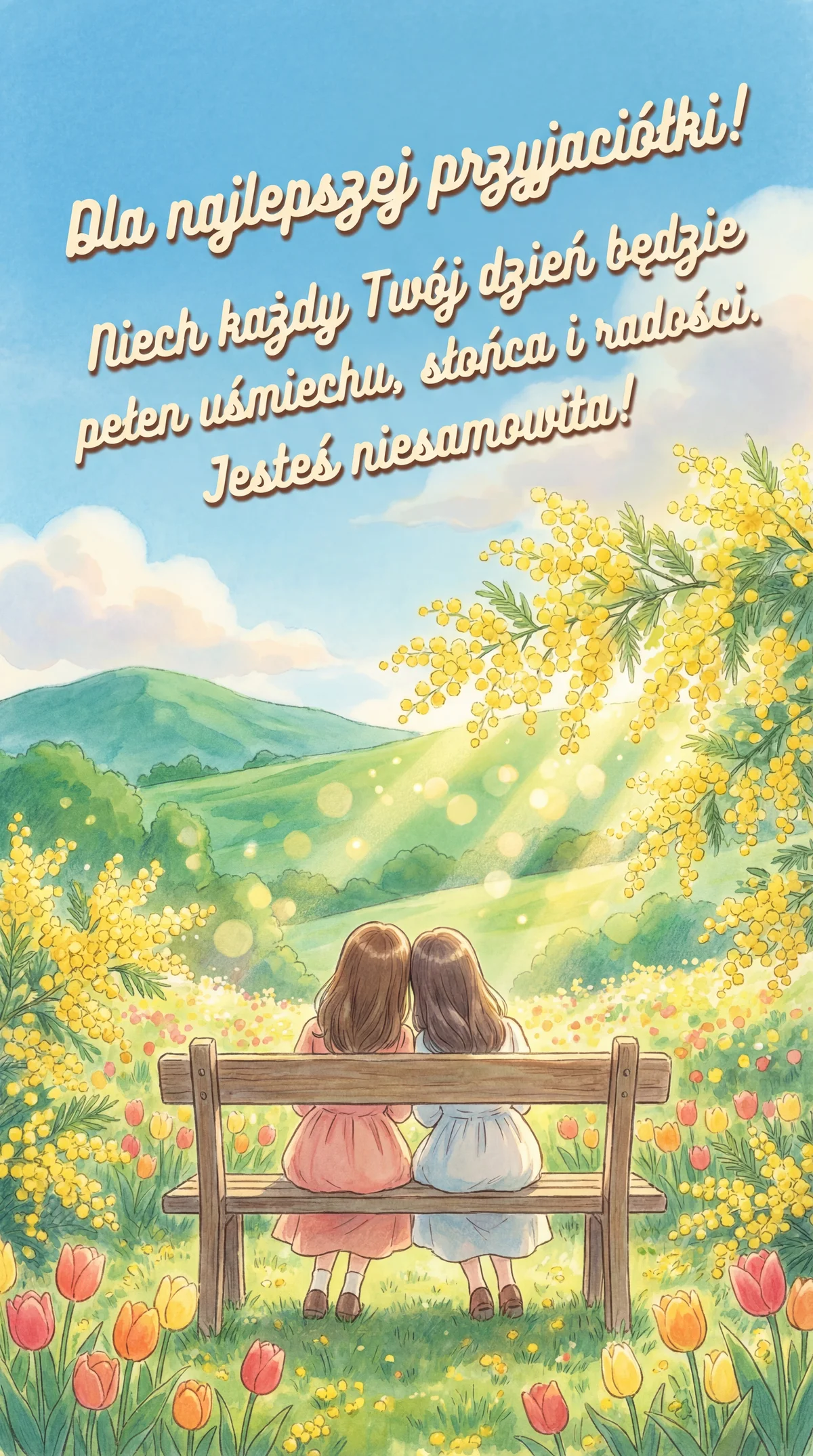 życzenia na Dzień Kobiet dla przyjaciółki