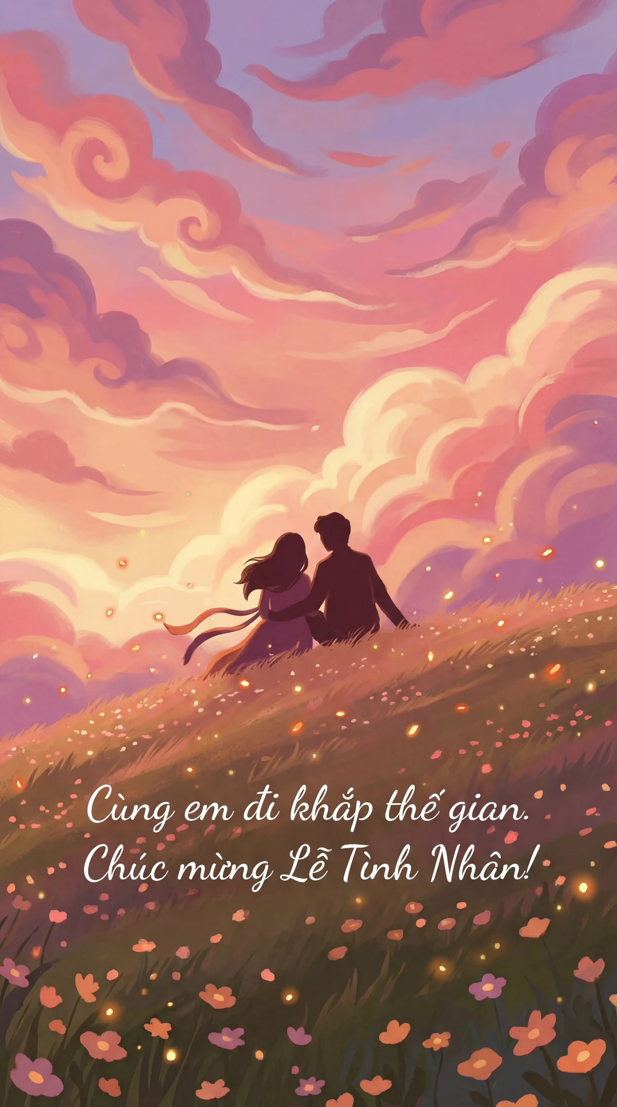 Thiệp chúc mừng Valentine cho người yêu