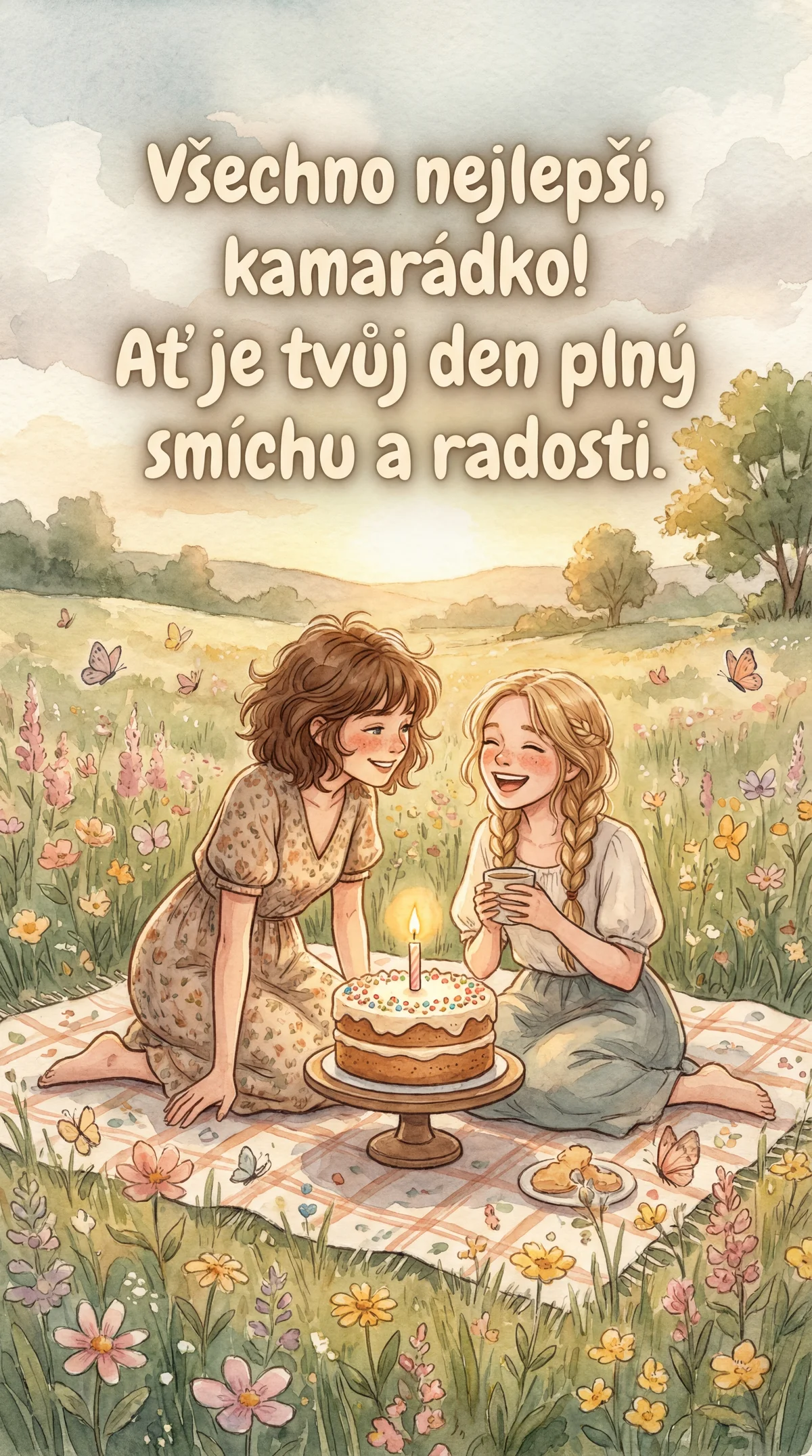 přání k narozeninám pro kamarádku
