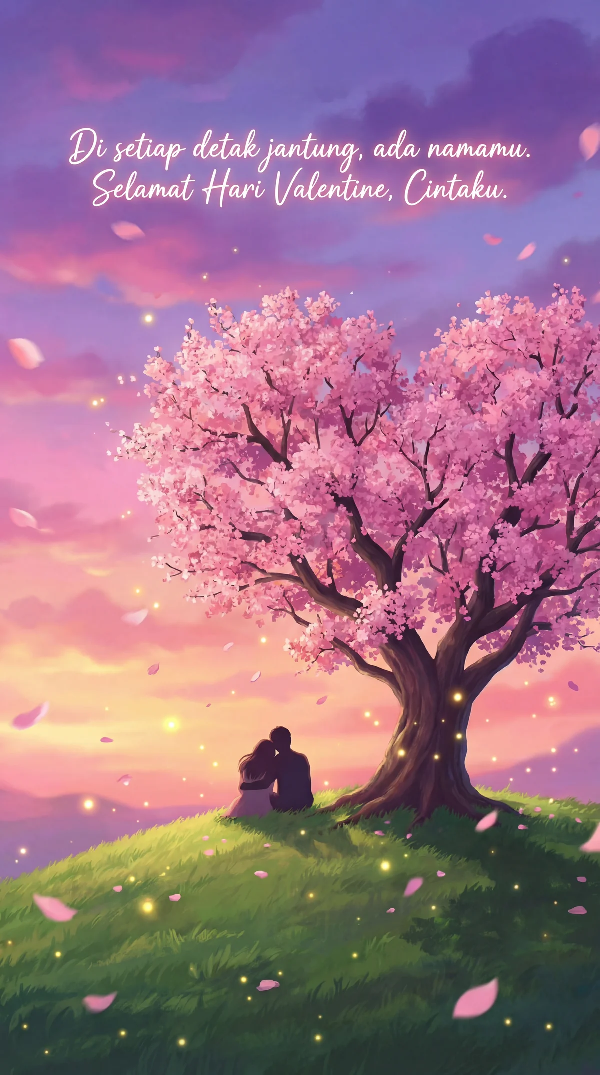 Ucapan Hari Valentine untuk kekasih tersayang