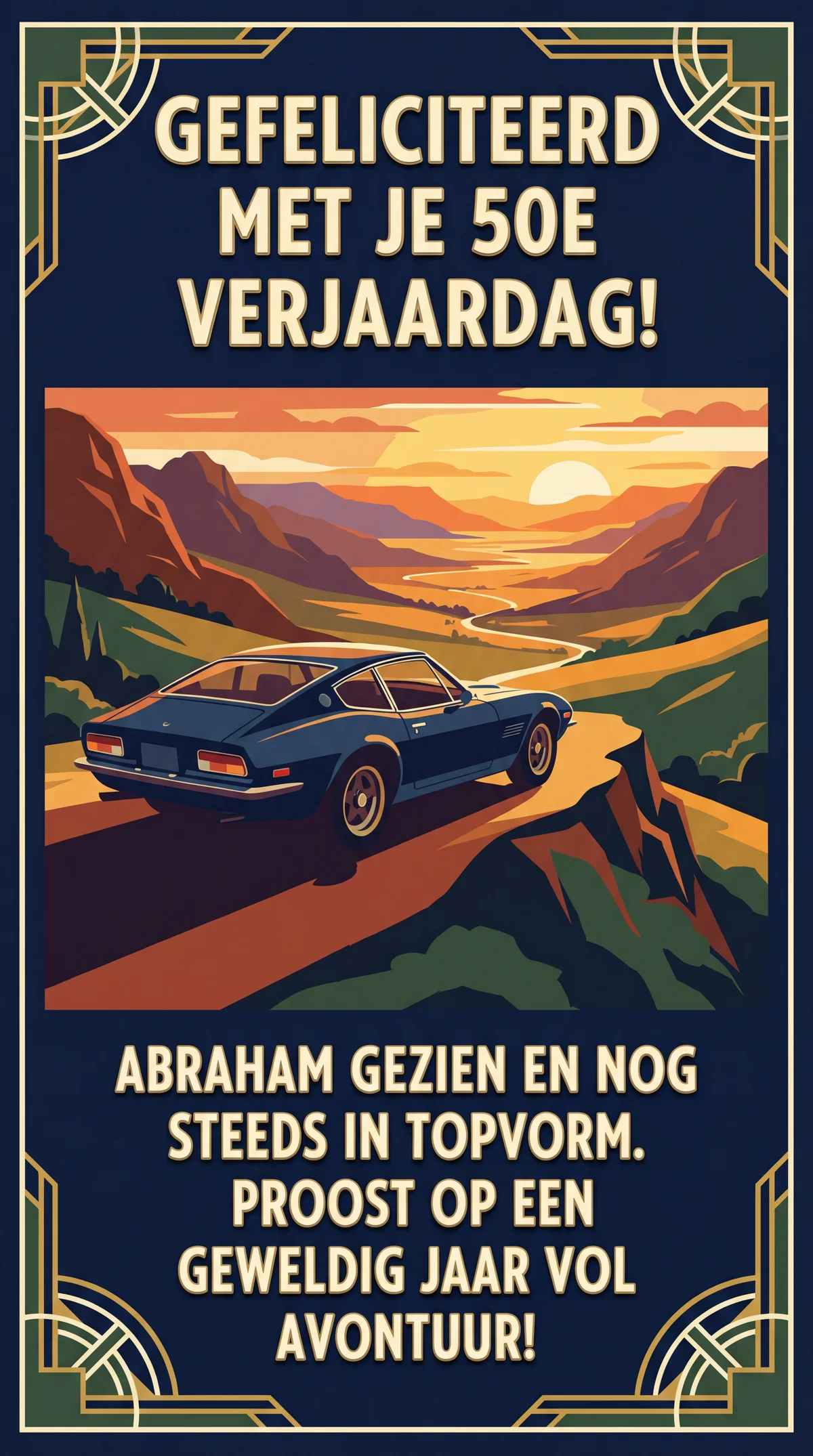 felicitatie verjaardag 50 jaar man