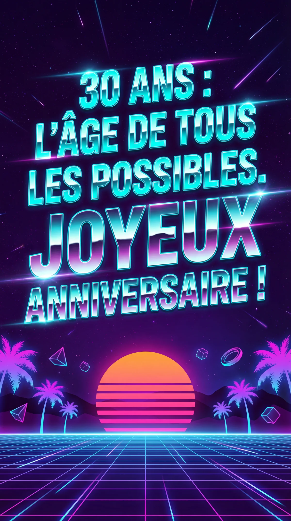 carte d'anniversaire 30 ans pour un ami