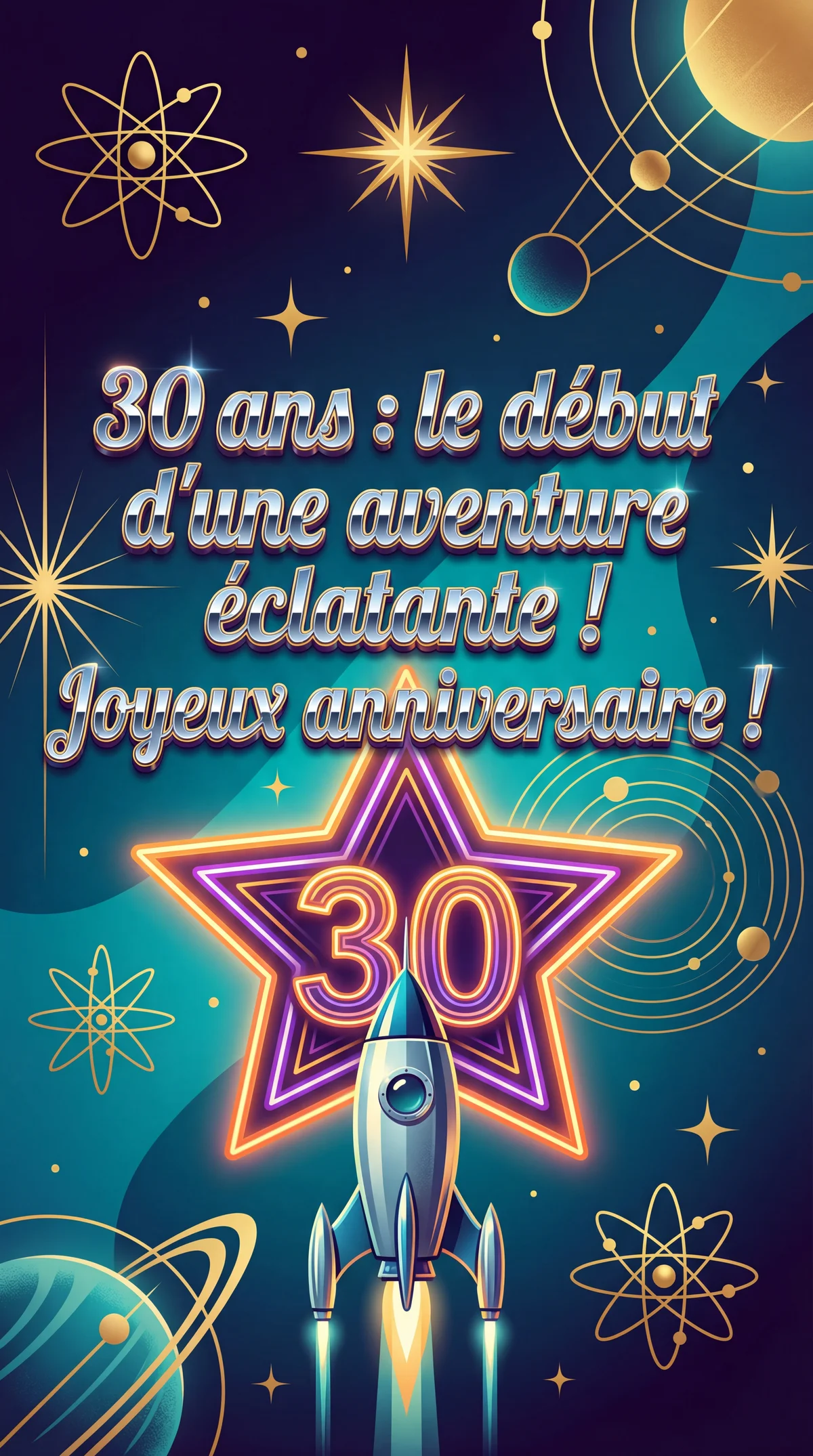 Joyeux anniversaire pour ses 30 ans!