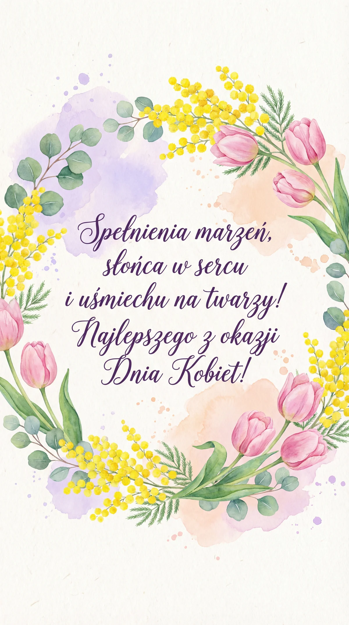 życzenia na Dzień Kobiet dla koleżanki