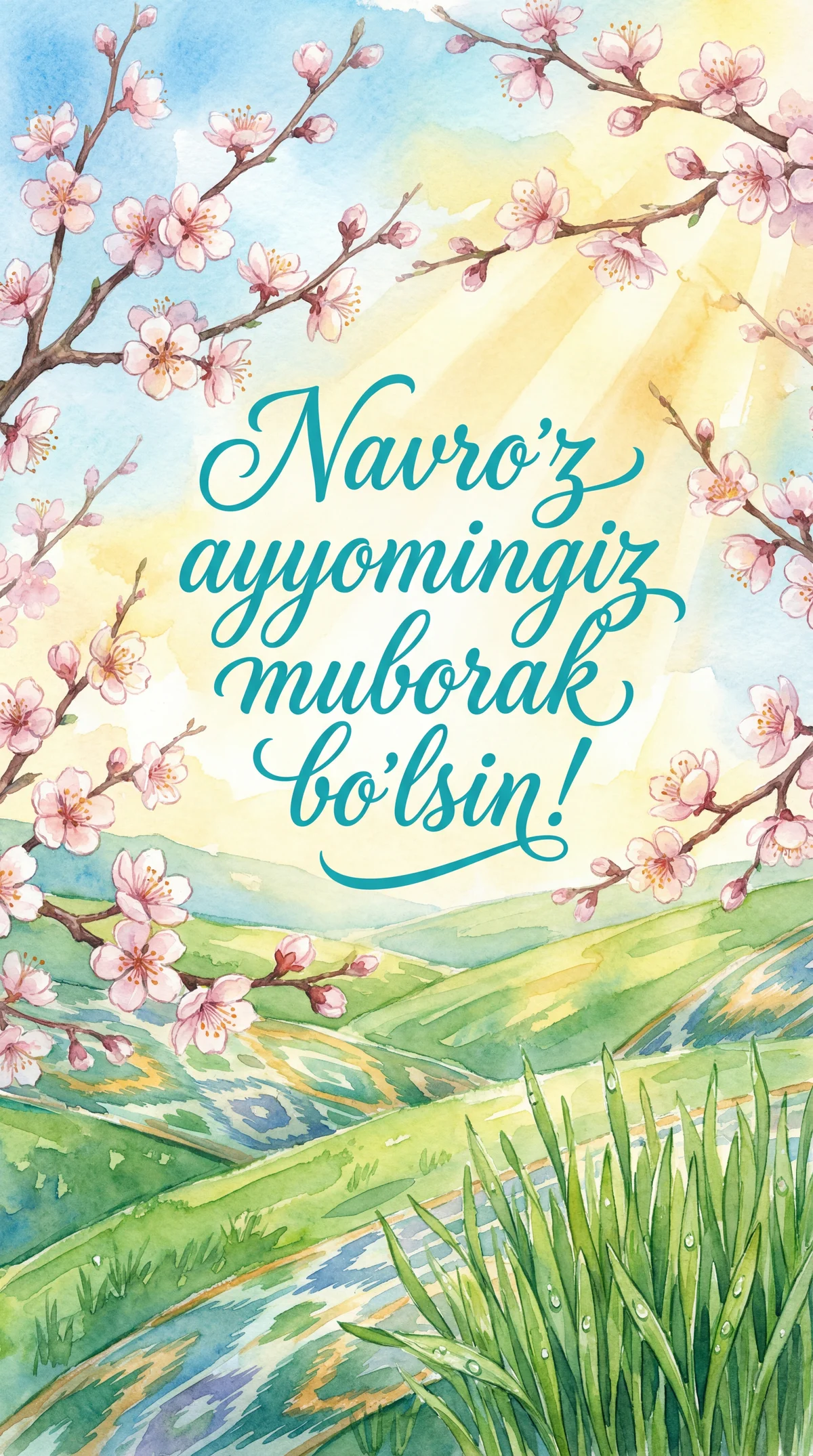 Navro'z ayyomingiz muborak bo'lsin!