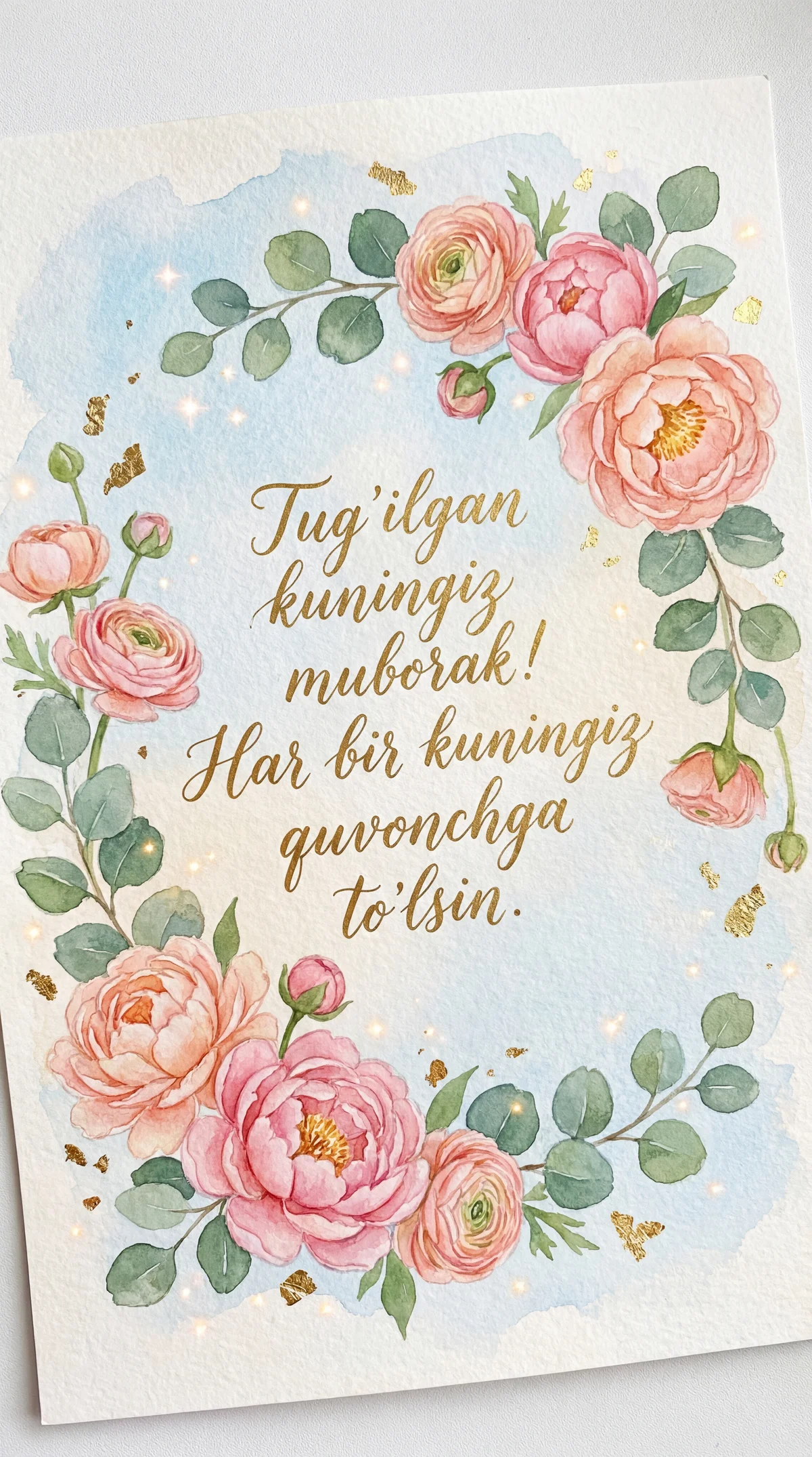 tug'ilgan kun tabriklari